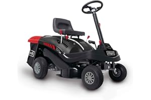 Scheppach Benzin Rasentraktor Aufsitzmäher MR196-61 | 6,5PS | Schnittbreite 61cm | 5-Fach Höhenverstellung | E-Start | 150 L Fangsack | 4X Vorwärts / 1xRückwärtsgang | Rasenmäher Aufsitzrasenmäher