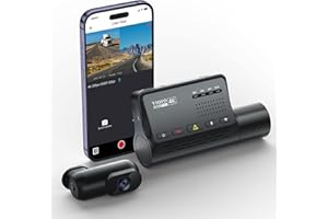 VIOFO 4K HDR Dash Cam Front and Rear A139 Pro 2CH, STARVIS 2 IMX678 Sensor, Superb Night Vision, Ultra HD 4K + 1080P Dashcam for Car, 5GHz WiFi GPS, 24H Parking Mode, CPL Filter, Voice Notification