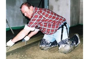 CHAPS & MORE Protection professionnelle des genoux et des jambes I Chaps avec fermeture à pression robuste pour les installateurs de chape le ciment I Certifié selon DIN EN 14404 I Ingénierie Allemande