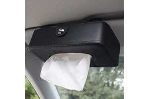 Yijueled Tissue Box Car Tissue Holder Box Tissue Case Cover Car Vehicle Kleenex Tissue Holder Case Car Paper Facial Tissue Box Cover Holder