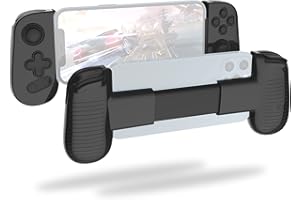 TUDIA Custodia rigida a scatto compatibile con controller da gioco Backbone One (solo per versione iOS), custodia protettiva resistente antigraffio extra grip [solo custodia] - (nero)