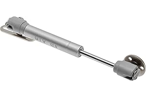 GTV - Amortiguador de gas corto 60 N - Muelle de gas de elevación de gas - Muelle de gas para armarios superiores modernos funcionales - Amortiguación de los frentes - Amortiguador de puerta de