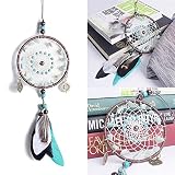 chiccharming Traumfänger mit Federn Wand hängende Dekoration handgefertigt Home Ornament Craft - 2
