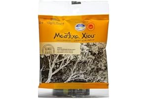 ELMA ΕΛΜΑ Chios Mastic Mastic Resina Natural Mastic Mastiha Oil 1127 - Lágrimas medias/grano 10 g