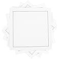 FIVE STAR NAPKINS 100% Cotton Cocktail Napkin, 50-Pack, White