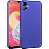 Zore Galaxy ile uyumlu A07 Kılıf Zore Premier Silikon Kapak Saks Mavi