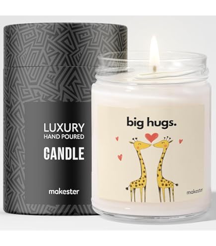 L & P Home & Gifts Gina Giraffe Candle Gift | Ideal Gift For Women