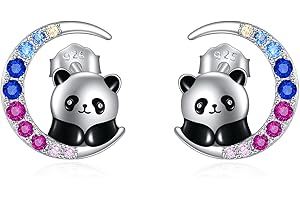 YFN Flower Earrings Sterling Silver Sunflower/Lotus Stud Earrings Jewellery Gifts for Women Girls