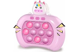 Lesipee Juguetes Autismo Quick Push Game Fidget Toys Pro para Niños y Adultos, Juego de Mano, Pop Electrónico, Máquina de Rompecabezas Rápida, Juguete para el Estrés, Regalo para Niños