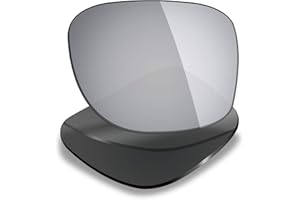 Mryok Replacement Lenses for Oakley LBD - Options - Polarised - Silver Titanium