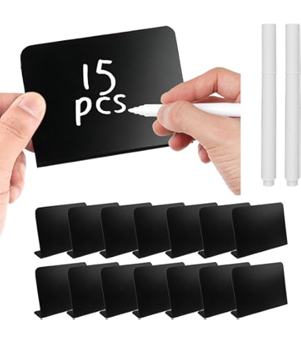 Mini Chalkboard Signs Set Of 10 Food Labels For Party Buffet Wedding Table Number Message Board Event Decoration Perfect Food Signs For Buffet And Party Decor P 254486022 - View #4