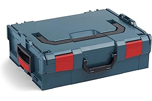 L-BOXX Bosch Sortimo L BOXX 136 professional blau | Größe 2 | Professioneller Werkzeugkoffer | Werkzeugkiste leer Kunststoff | Ideale Werkzeug Organizer Box