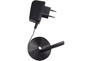 HQRP Fuente de alimentación para Braun Silk-epil 7 Xpressive Model 7681, 7871, 7791, 7891 Type 5377 Depiladora