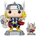 Funko Pop! Marvel: A60- Comic Thor With Enamel Pin - Marvel Comics - Amazon Exclusive - Collectable Vinyl Figure - Gift Idea - Official Merchandise - Toys for Kids & Adults - Comic Books Fans