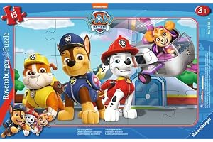 Ravensburger 05681 Pussel - Paw Patrol Four Brave Rescuers 15p