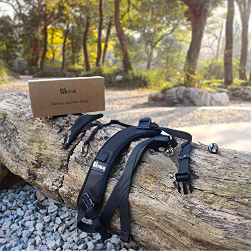 WITHLIN allong   professionnel photographie Set - sangle avec attache de s  curit   de prolonger pour appareil photo SLR DSLR  Canon Nikon Sony Pentax Olympus  etc      