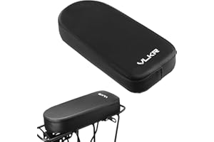 COZLLY Cuscino Posteriore per Bicicletta, Cuscino del Sedile Posteriore della Bicicletta, Cuscino Posteriore per Bicicletta, PU Spugna in Pelle Morbido Cuscino Rack per Bambini e Adulto, Bicicletta Parti