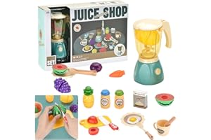 FENGQ Accessori Cucina Bambini, 23 Pezzi Pentole Giocattolo per Bambini Cucina Giocattolo, Gioco di Ruolo Piccolo Cuoco, Regalo per Bambini 3+ Anni