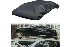 VADO VLTRA Roof Box Cover, Waterproof Dust UV Resistant Anti-aging Roof Box Storage Cover with Draw Rope, 4 Sizes for Most Car Top Rack Models (L)