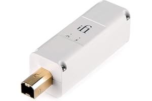iFi iPurifier3 - Purificatore audio USB e filtro del segnale dati (USB maschio tipo B, bianco)