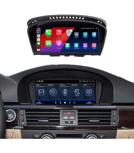 Erisin 8.8" Android 14 8 Core GPS Car Radio For BMW 3 5 6 Series E90 E91 E92 E93 E60 E61 E63 CCC Carplay Wireless Android Auto IPS, DAB Bluetooth, A2DP, WiFi, DAB - View #9