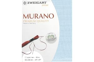 Zweigart Precut Murano Lugana col.503 tygsnitt, 48 x 68 cm