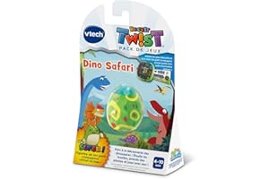 VTech - Rockit Twist - Jeu Dino Safari, Jeu Console éducative – Version FR