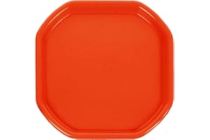 JMS we create smile Youngsters Tuff Spot Colour Mixing Tray Large Plastic for Playing Sand Pool Pit Water Game Animal Figures etc. - MADE IN UK (Orange)