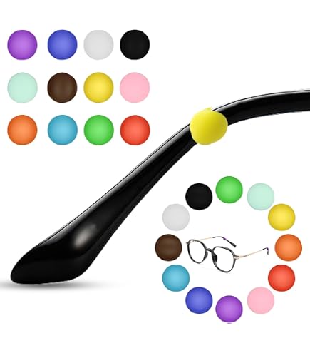 30 Paia Di Ferma Occhiali Antiscivolo In Silicone – Ganci Universali Morbidi Multicolore Per Occhiali Da Sole E Da Lettura, Regalo Comodo E Colorato