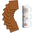 KASYU Infusible Ink Transfer Sheets Bundle for Cricut Mug Press artsupplies,Brown Infusible Ink for Sublimation,8Pcs 12x11.8Inch Solid Brown Pre-Printed Sublimation
