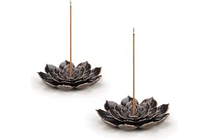 SLKIJDHFB rökelsebrännare – lotus rökelsehållare 2 st