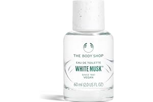 The Body Shop White Musk Eau de Toilette (1x 60ml), Fresh Floral Musk Perfume for Men & Women, Long-Lasting Unisex Fragrance with Jasmine & Lily Notes, Vegan Cologne, Signature Cruelty-Free Scent
