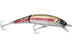Abu Garcia Tormentor Jointed Esca galleggiante - Disponibile in più misure, ottimale per predatori d'acqua dolce come trote, lucci, bass, azione realistica e colori vivaci, Disponibile da 11 e 13 cm