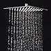 Produktbild 10 Zoll Regenduschkopf Kopfbrause Ultraslim Regenbrause Brausekopf Regen Duschbrause aus Edelstahl mit Anti-Kalk-Düsen poliert Spiegeleffekt hochglänzend Einbauduschköpfe Verchromt