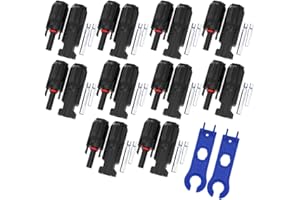 Sudoo Connecteur solaire - paires mâles et femelles étanches IP67 pour systèmes photovoltaïques (10)