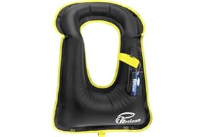 Rrtizan Gilet da Nuoto per Bambini, Galleggiante Gonfiabile Portatile per Bambini da 2 a 6 Anni, Bambini da 14-30 kg, Giubbotti di Galleggiamento Ideali con Fibbia di Sicurezza