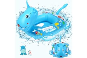 YYDSXK Pierścień do pływania dla dzieci, pierścień do pływania z siedzeniem do pływania, nadmuchiwany pierścień do pływania, pomoc do pływania dla dzieci, pomoc w pływaniu dla dzieci w wieku od 6 miesięcy do