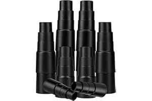 RISVOWO 8 pcs Adattatore per Aspirapolvere, PVC Tubo Aspirapolvere Universale, 25mm-42mm Tubo Aspirazione Aspiratori Adattatore