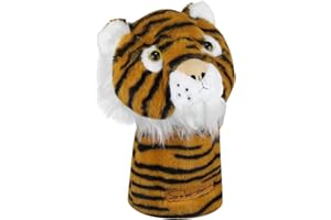 Scott Edward Golf Head Cover, Fit Driver Wood(460cc) and Fairway Wood, Plush Fabric, Smooth and Soft Touch Feeling,Animal Shape