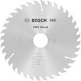 Bosch Professional Aksesuar 2608640105 Dairesel Testere Bı&ccedil;ağı, 2608640603 | Yumuşak Ağa&ccedil;, Sert Ağa&ccedil;, &Oslash; 165 mm, Profesyonel A