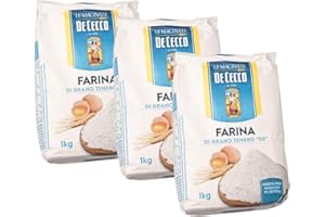 AXPPIN De Cecco Farina di Grano Tenero tipo 00, 3 kg