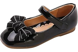 ZEELIY Chaussures de soirée à Paillettes pour Petite Fille, Mary Janes, Chaussures de Princesse, Chaussures Princesse Fille Mary Jane Ballerine Enfant pour Ceremonie Mariage Fête