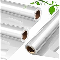 Rouleau De Cellophane Transparent 30m X 40cm – Papier Emballage Cadeau, Fleurs, Aliments