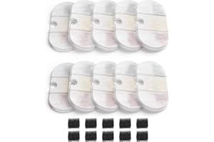 SAMANIJA 10-Pack Water Filters, Compatible with PETLIBRO BPA-Free Capsule Pet Water Fountain, 71oz/2.1L Cat Water Fountain Dog Water Dispenser