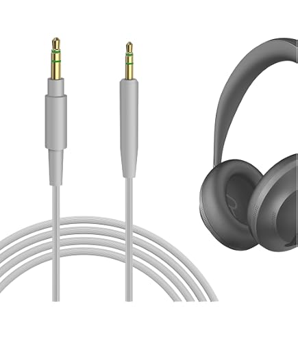 Câble Audio Jack 3.5mm Vers 2.5mm Pour Casques Bose - Connecteurs Or 1.4m - Compatible QC35, QC25, OE2, AE2