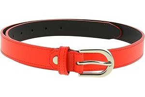 FASHIONGEN - Ceinture pour femme en Cuir Italien, LUNA, Fabriqué en France