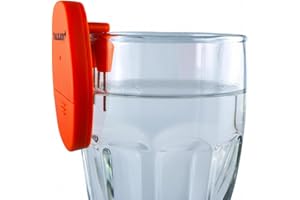 TALKJOY Segnale acustico di avvertimento per bevande, rilevatore di livello dell'acqua, allarme di troppopieno liquidi