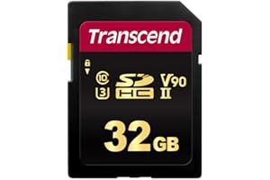 Transcend SDC700S | 32GB SD card | UHS-II U3, 285/180 MB/s (TS32GSDC700S)