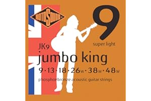 Rotosound struny do gitary akustycznej JUMBO KING 6-str. JK9 Super Light 9-42