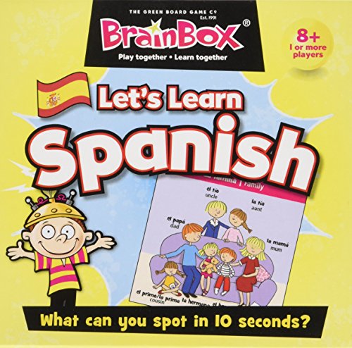 Green Board Games 90057 Brainbox Let's Learn Espagnol